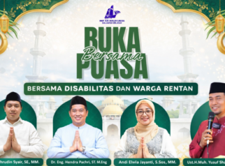 Kegiatan buka puasa bersama disabilitas dan warga rentan yang digelar BKP KM Bulukumba Sulsel di Makassar pada Ramadan 2026