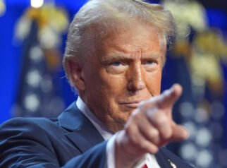 Presiden AS Donald Trump berbicara tentang NATO dan konflik Iran terkait Selat Hormuz